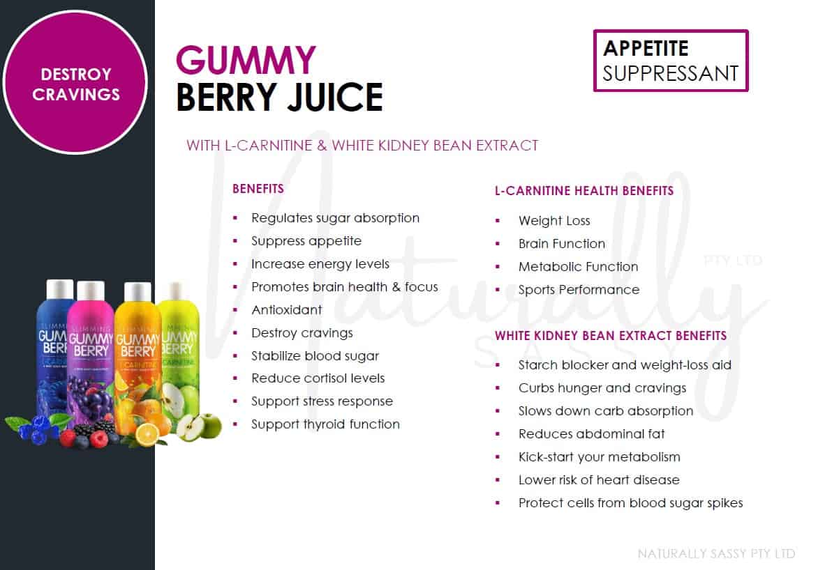 Slimming Gummy Berry Juice (1 x 250ml)